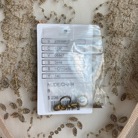 LIE Anthropologie never warn dress - Pink/Nude - Picture 4 of 5